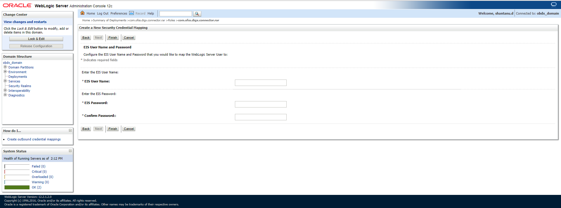 File Upload Report Configuration
